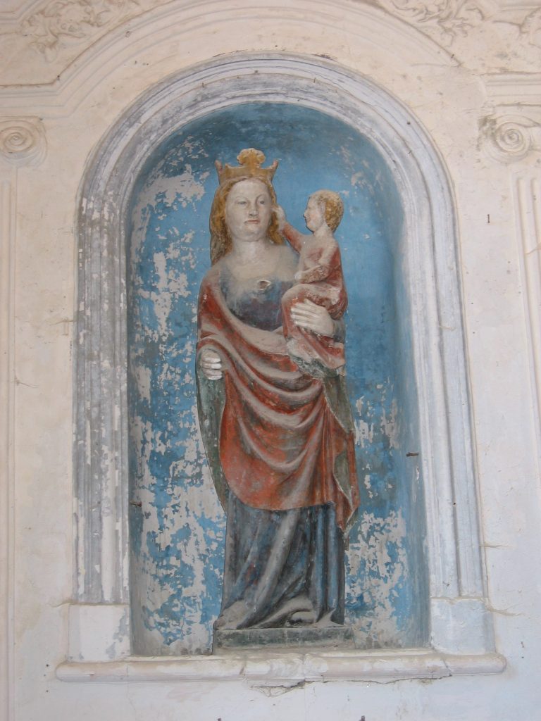 La Vierge à l'Enfant, Eglise Saint André, Mesnil Saint Père