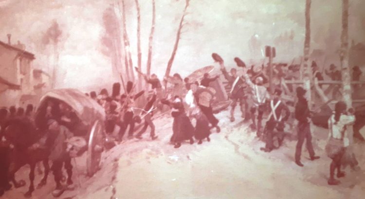 la bataille de Mesnil Saint Père en 1814